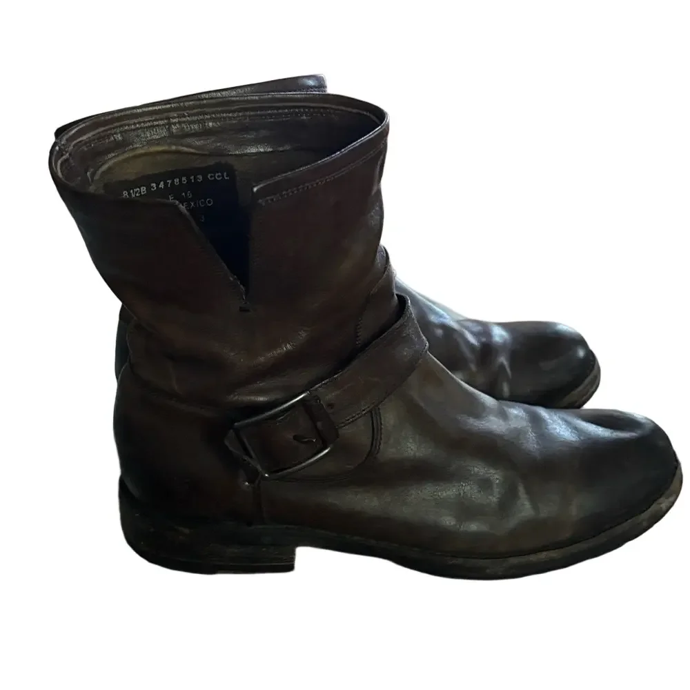 Frye Brown Ankle Boots